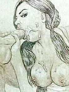 Erotische Zeichnungen 2 - Blasen