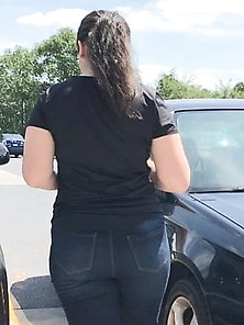Chubby Ass And Thighs Cute Brunette