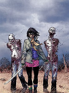 Girls Of The Walking Dead.  Michonne
