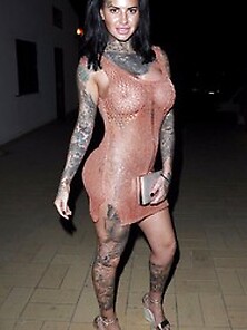 Jemma Lucy Wearing Only A See Thru Dress In Portugal