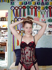 Redhead Teen Gf In Her Room