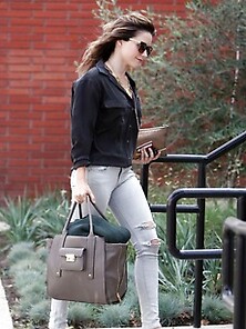 Sophia Bush Looking Hot In Skinny Jeans