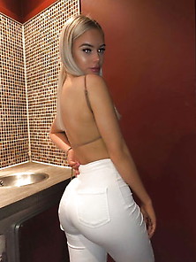 Cassie Cute Blonde Uk Chav Slut With Sexy Round Ass