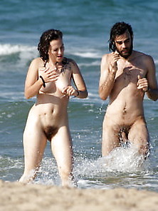 Spanish Girl With Hairy Pussy On The Fkk Beach