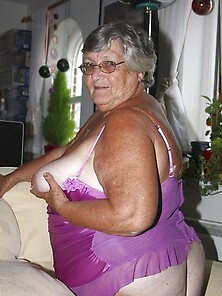 Gorgeous Granny Shows Nasty