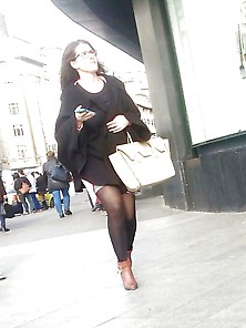 Spy Women Nylon And Feet Romanian