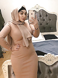 Busty Hijab Whore 3