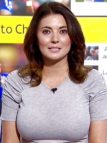 Natalie Sawyer - Sky Sports News - Massive Tits!