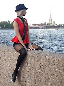Russian Blonde Sexy Babe Lelya