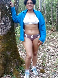 Ebony Model Outdoors