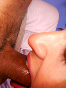Hot Blonde Jaelyn Shows Off Her Deepthroat