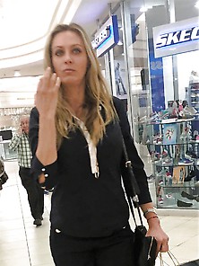 Stunning Milf Slut At The Mall