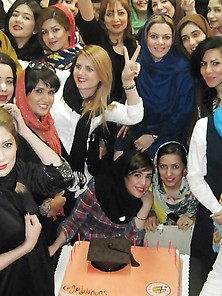 Persian Iranian Hijab Chicks In English School