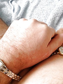 More Of My Watches On My Freshly Shaved Cock