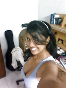 Indian Coimbatore Tamil Girl Rogini Take Selfie Of Her Nude
