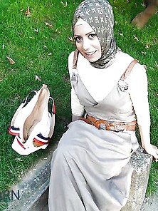 Turbanli Hijab Arab,  Turkish,  Asia Naked - Non Naked