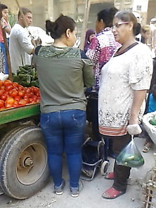 Arab Egyptian Christian Slut Mom Big Ass In Jeans 331