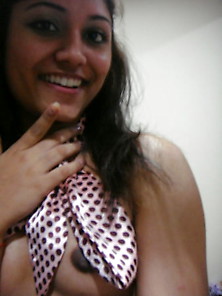 Indian Girl Showing Her Small Tits