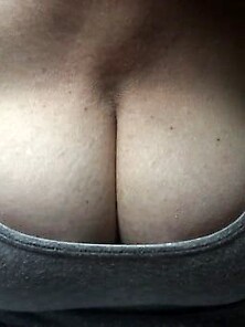 My Wife Cim Shows Her Heavy Tits In Nightwear’S