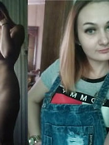 Russian Amateur Sluts-Dress & Undress39