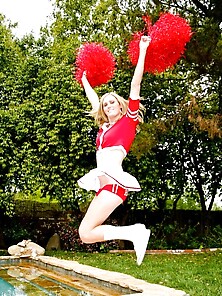 Cheerleader Uniform White Socks