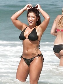 Deena Nicole Cortese Shows Off Her Curves