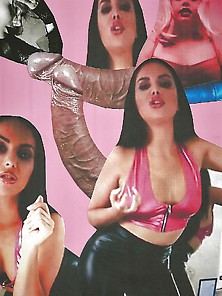 Porn Stars & Hot Babes In Colorful Collage Art