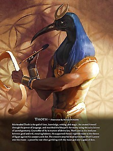 Mythical Creatures 30.  Thoth