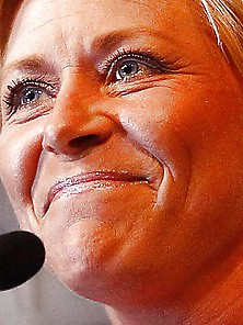 It Would Be An Honor To Lick Conservative Siv Jensen's Boot