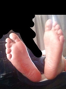 My Gf's Bbw Feet,  Toes And Soles Pt 2