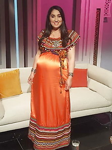 Algerian Actress Kabyle Pregnant Louiza Nehar