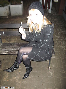 Blonde Wife Likes To Wear Pantyhose