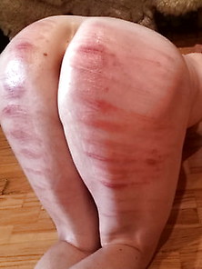 Femboy's Ass Caned And Abused