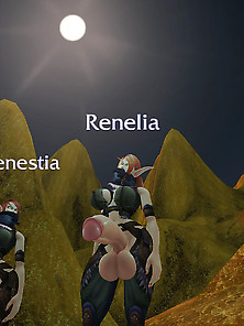 Renelia And Senestia Saying Hi