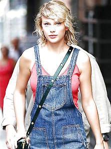 Taylor Swift Ultra Braless And Busty And Leggy 8-9-2016