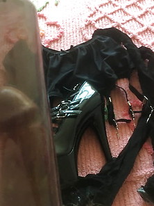 Lingerie And A Cock Pump