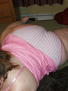 Juicy Fat Wife Wets Her Panties For A Creampie