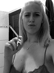 Smoking Fetish Sexy Young Babes 17