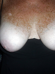 Mature Wife's Saggy Tits