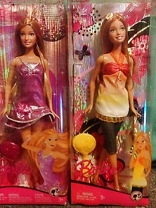 Two New Summer Barbie Dolls I Got