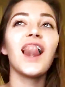 Licking That Lip