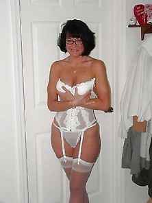Amatuers In White Lingerie