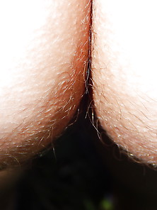 Hairy Ass Of Mature Woman