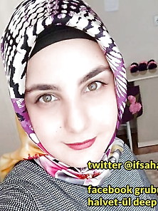 Turbanli Afet Hulya.  Turkish Hijab