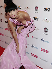 Bai Ling Boob Pops Out Of Her Dress