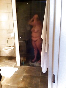 My Wife In The Shower In A Hotelroom