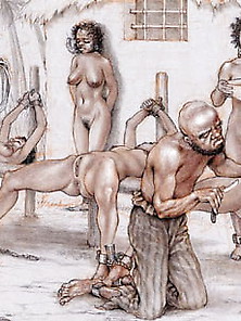 Drawing Fucking Ebony Slaves