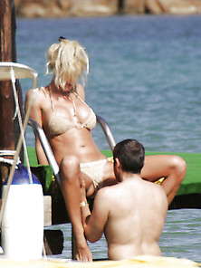 Victoria Silvstedt Caught In Bikini With Her Bf