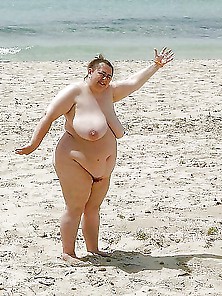 Bbw Matures And Grannies At The Beach 116