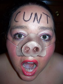 Fat Ugly Pig Degraded And Humiliated